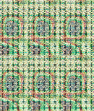 Tarafsız ve yeşil renklerde geleneksel halk çiçekleri. Tekstil tasarımı için. Üzerinde gelincikler ve vadi zambakları olan renkli çiçek desenli nakış..