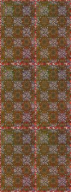 Düz Çiçek Elementleri Tasarımı. Süslü kumaş deseni. Renkli Bahar Temalı Kusursuz Arkaplan. Raster illüstrasyonunda kusursuz çiçek deseni.