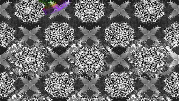 Gri renkli çiçekler. Renkli Yaz Temalı eskiz kalıbı. Düz Çiçek Elementleri Tasarımı. Çiçekli retro deseni çiz.