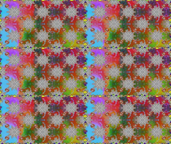 Raster çiçekleri klasik tarzda çizilmiş. Gri ve kahverengi renklerde bahar çiçekleri. Raster illüstrasyonu. Çiçekli, pürüzsüz desen.