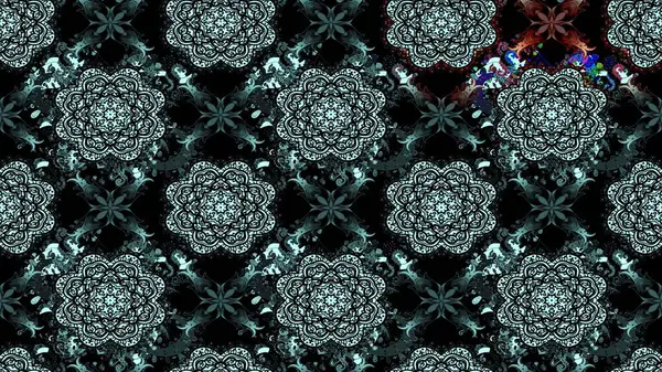 Çiçekli karalama şeklinde Raster çiçek deseni. Siyah renkli çiçekler. Yumuşak, bahar çiçekli arka plan.