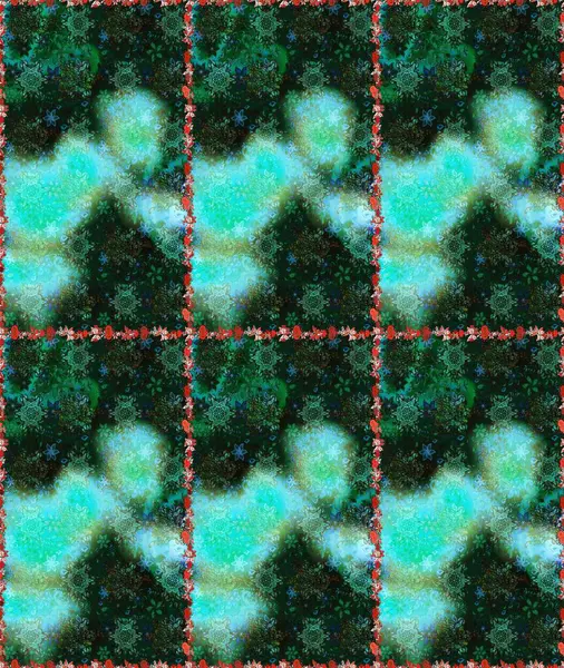 Çiçekli karalama şeklinde Raster çiçek deseni. Nazik, sevimli çiçek arkaplanı. Mavi renkte çiçekler.