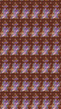 Sabıka fotoğraflarında, bebek kıyafetlerinde, duvar kâğıtlarında, paket kutularında falan kullanılabilir. Zarif, parlak ve eskiz kahverengi, gri ve kırmızı çiçek desenli tasarım.