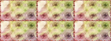 Düz Çiçek Elementleri Tasarımı. Sevimli çiçek raster deseni. Renkli Yaz Temalı Kusursuz Arkaplan. Tarafsız ve bej renkli çiçekler.