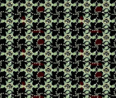 Kızılderili desenli desenli desenli şal deseni. Tekstil, tebrik kartı, boyama kitabı, telefon kılıfı baskısı için kullanılabilir. Raster Henna dövme stili. Etnik Mandala süsü.