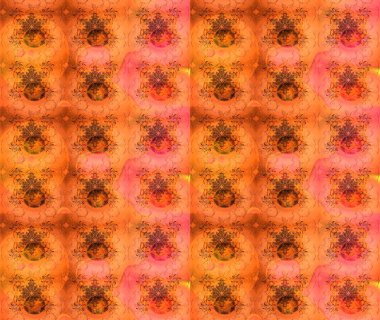 Çiçekli çiçek deseni, suluboya. Raster deseni. Küçük çiçekte güzel bir çiçek deseni..