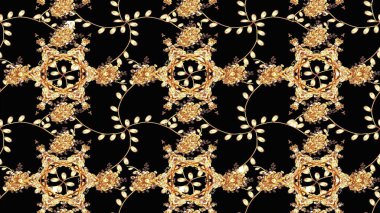 Yumuşak pamuk tasarımı. Raster 'ın taze dokusu. Paketleme, tekstil, duvar kâğıdı için çiçek eskizi. Yumuşak fayans. Klasik çiçek deseni.