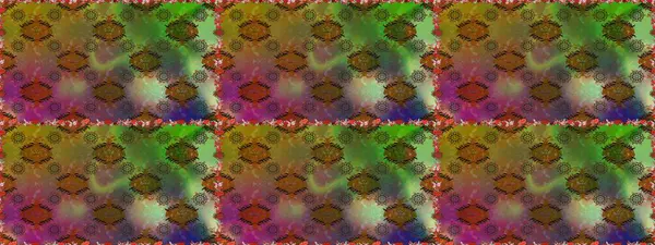 Kahverengi ve yeşil kahverengi ve yeşil. El çizimi çiçek unsurları olan soyut, dikişsiz raster deseni. 1950-1960 motifleri. Retro tekstil tasarım koleksiyonu. Çiçekli ipek eşarp..