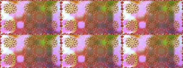 Kusursuz dekoratif arka plan, çiçek mandala. Raster illüstrasyonu. Çiçek. Tarafsız ve kahverengi renklerde.