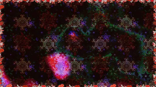 Etnik Mandala süsleme. Hint çiçek desenli madalyon desen. Kullanılabilir Tekstil, tebrik kartı, boyama kitabı, telefon durumda yazdırma için. Raster kına dövme stil.