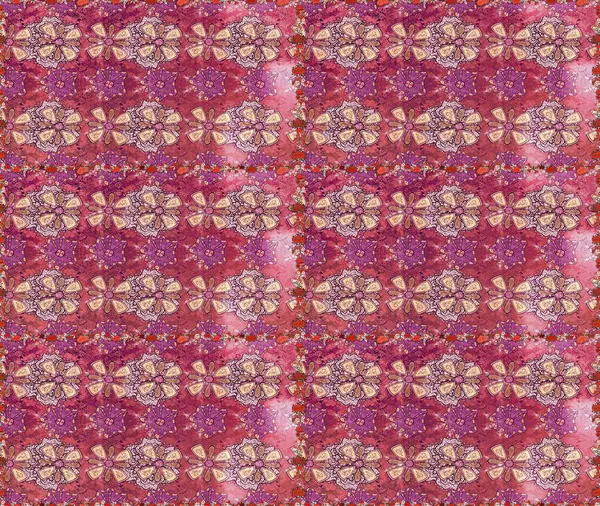 Raster sorunsuz sevimli çiçek deseni. Bahar Yaz saati. Tatil ruh. Nazik romantik Yazdır.