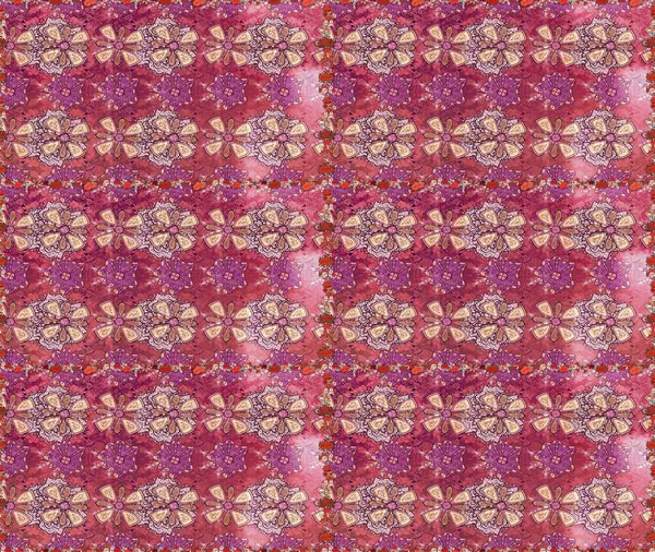 Raster sorunsuz sevimli çiçek deseni. Bahar Yaz saati. Tatil ruh. Nazik romantik Yazdır.