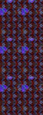 Kırmızı, siyah ve kahverengi renkte çiçekler. Hediye ambalaj kağıdı, tebrik kartları, posterler ve pankart tasarımı. Raster düz çiçek çizim deseni.