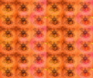 Çiçekli çiçek deseni, suluboya. Raster deseni. Küçük çiçekte güzel bir çiçek deseni..