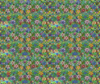 Güzel suluboya çiçek buketi pürüzsüz desen.