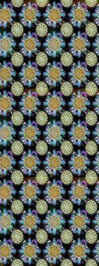 Güzel kumaş deseni. Güzel suluboya çiçek buketi pürüzsüz desen.