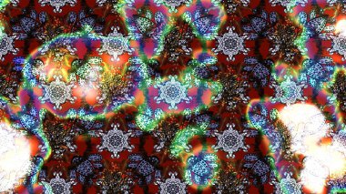 Elle çizilmiş çiçek desenli Raster çizimi. Tarafsız, kahverengi ve gri arka planda. Çocuksu tasarım. Tekstil, kumaş, ambalaj, hatıra defteri için güzel çiçek arkaplanı..