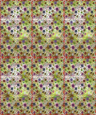 Tarafsız ve bej renklerde güzel çiçeklerle kusursuz desen, suluboya çiçek deseni, duvar kağıdı, kart veya kumaş için fayanslı. Raster..