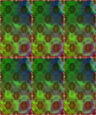 Çiçekli tebrik kartı. Doğum günü kartı ya da düğün davetiyesi. Yeşil ve kahverengi renklerde. Raster illüstrasyonu. Suluboya çiçek buketi. Çiçek arka planı.