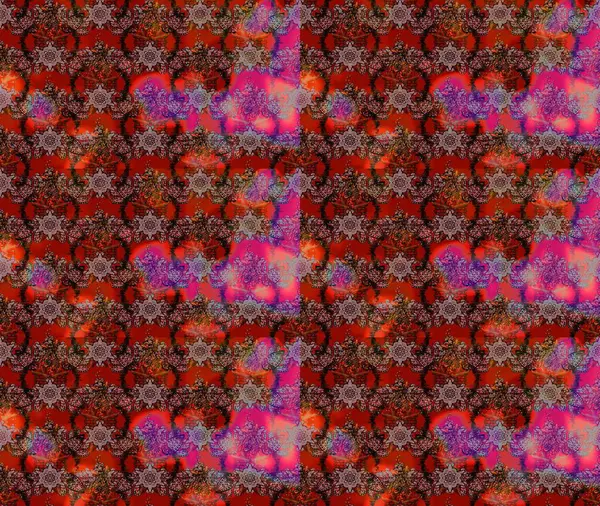 Kahverengi, kırmızı ve pembe renklerde çiçekler. Elle boyanmış suluboya resim çizimi çiçekler ve bitkiler.