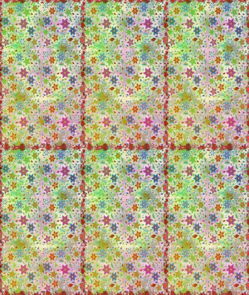 Nötr ve bej renkli papatyaların nötr ve bej renkli desenleri. Tarafsız ve bej renklerde. Raster illüstrasyonu.