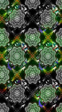 Beautiful watercolor Bouquet of summer flowers sketch pattern. Nice fabric pattern.