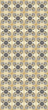 Arap dekoru bej, gri ve nötr renklerde. Çiçekli süslemeli, pürüzsüz bir desen. Süslü dantel iz sürücü. Doğu tarzında klasik tasarım öğesi. Duvar kağıdı için altın süslü illüstrasyon