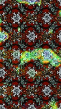 Anti-stres için soyut örnek sayfası. Raster illüstrasyonu. Gri, kahverengi ve siyah renklerde.