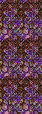 Kahverengi, kırmızı ve nötr renklerde çiçekler. Düz Çiçek Elementleri Tasarımı. Raster illüstrasyonu. Renkli Bahar Teması eskiz kalıbı. Çiçekli çiçek deseni, suluboya..