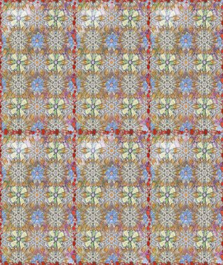 Kusursuz çiçek deseni duvar kâğıdı olarak kullanılabilir. Gri ve nötr renkte çiçekler. Raster illüstrasyonu.