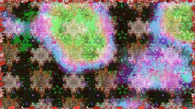 Eski model. Moda baskısı. Dekorasyon ve tasarım için güzel bir desen. Suluboya kusursuz desen. Çiçeğin suluboya çizimlerinin zarif deseni.