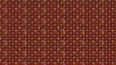 Kahverengi, kırmızı ve bej renkli çiçeklerle çizilmiş çiçek deseni. Çiçekler suluboya tarzında kahverengi, kırmızı ve bej renklerinde.