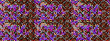 Gri, kahverengi ve kırmızı renkte çiçekler. Çiçek desenli eskiz. Tişört baskısı için çiçek boyama rasteriName.