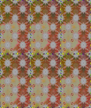 Suluboya kusursuz desen. Çiçeğin suluboya çizimlerinin mükemmel deseni. Moda baskısı. Dekorasyon ve tasarım için güzel bir desen. Eski.