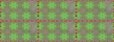 Etnik Mandala süsü. Kızılderili desenli desenli desenli şal deseni. Raster Henna dövme stili. Tekstil, tebrik kartı, boyama kitabı, telefon kılıfı baskısı için kullanılabilir.