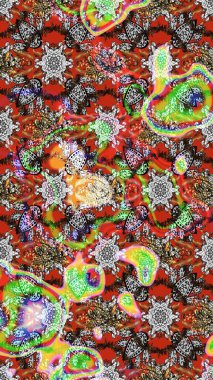 Küçük çiçekteki sevimli çiçek deseni. Çiçekler gri, kahverengi ve nötr renklerde.