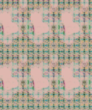 Çiçekli, pürüzsüz bir desen. Raster çiçekleri klasik tarzda çizilmiş. Tarafsız ve bej renklerde bahar çiçekleri. Raster illüstrasyonu.