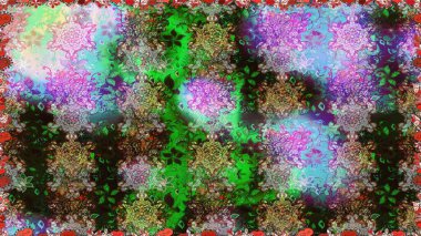 Güzel kumaş deseni. Güzel suluboya çiçek buketi pürüzsüz desen.