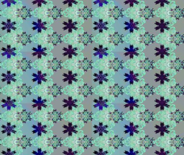 Egzotik çiçekler, mavi renkler üzerine botanik parlak klasik doğa. Raster illüstrasyonu. Klasik tropikal doğal elementlerin suluboya seti.