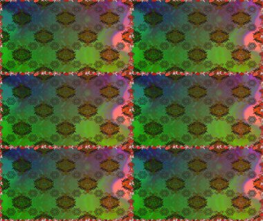 Renkli Bahar Temalı Kusursuz Arkaplan. Düz Çiçek Elementleri Tasarımı. Güzel kumaş deseni. Raster illüstrasyonunda kusursuz çiçek deseni.