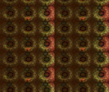 Güzel kumaş deseni. Asya tekstil tarzında. Renkli Bahar Teması eskiz kalıbı. Raster illüstrasyonu. Çiçek desenli çizim. Düz Çiçek Elementleri Tasarımı.