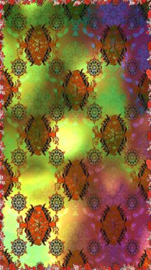 Ev dekoru. Fantezi çiçekli kusursuz desen, doğal duvar kağıdı, çiçek desenli kıvrım çizimi. Paisley el çizimi elementler.