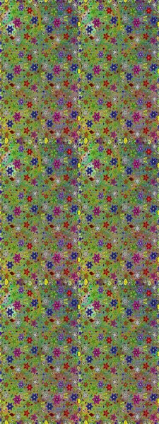 Renkli Bahar Temalı Kusursuz Arkaplan. Düz Çiçek Elementleri Tasarımı. Raster Şirin kumaş deseni. Kusursuz bağbozumu.