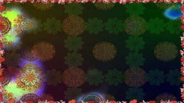 Küçük çiçekte hoş bir çiçek deseni var. Gri ve kahverengi renkli ve parlak çiçekli, soyut, pürüzsüz desen. Çiçek elementli zarif raster dokusu..