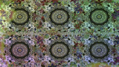 Gri renklerde, altın elementli, pürüzsüz bir desen. Şam tasarım için kusursuz desen.