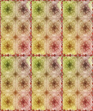 Tropik çiçekler. Tişörtsüz arka plan deseni. Çiçekler bej ve nötr renklerde.