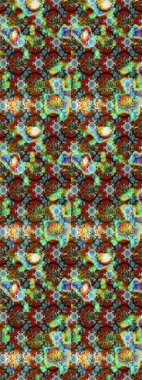 Raster illüstrasyonu. Küçük çiçekteki sevimli çiçek deseni. Tony 'nin kumaş kalıbını çiz. Modaya uygun kumaş deseni.