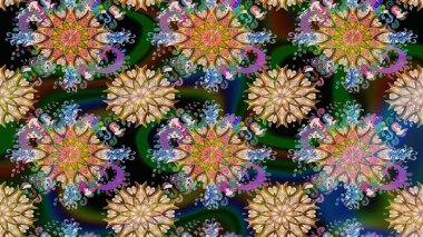 Karşılama ya da düğün geçmişi olarak kullanılabilir. Paket kağıdı için en iyisi. Kahverengi lale çiçekli Raster eskiz deseni. Doğal kozmetik ürünleri, parfüm, çiçekçi dükkanı için bahar ihalesi tasarımı.