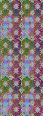 Raster deseni. Karalama çiçekleri kusursuz desen. Sanat ilham verici ve kahverengi tarzı çiçekler ve arka plan bırakır. Gri ve kahverengi el çizimi desen.