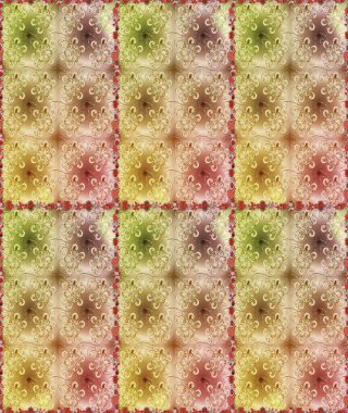 Tropik çiçekler. Tişörtsüz arka plan deseni. Çiçekler bej ve nötr renklerde.